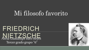 Friedrich Nietzsche: Mi Fil&oacute;sofo Favorito - Conceptos Clave