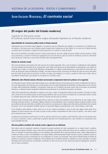 Rousseau: El Contrato Social - Origen del Poder del Estado