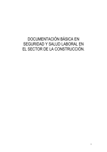 Documentaci&oacute;n B&aacute;sica Seguridad y Salud Laboral Construcci&oacute;n