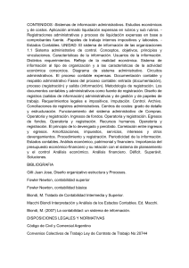 Sistema de Información de Organizaciones: Contabilidad y Gestión