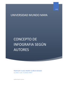 Concepto de Infograf&iacute;a seg&uacute;n Autores - UMM