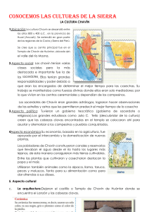 Culturas Prehispánicas del Perú: Chavín, Tiahuanaco, Wari | Guía de Estudio