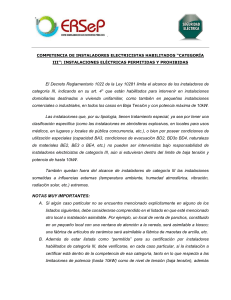 Reglamento de Instalaciones El&eacute;ctricas para Electricistas Categor&iacute;a III