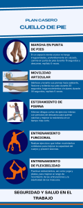 Plan Casero de Ejercicios para Pies y Piernas: Movilidad y Flexibilidad
