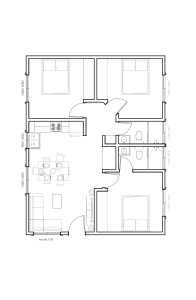 Plano Arquitect&oacute;nico a Escala 1:50