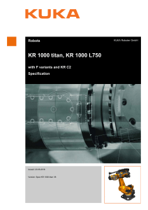 KR 1000 Titan Robot Specification