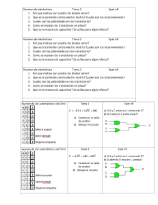 Ex&aacute;menes de Electr&oacute;nica y Sistemas Autom&aacute;ticos