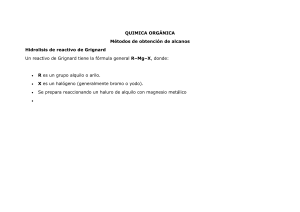 Qu&iacute;mica Org&aacute;nica: M&eacute;todos de S&iacute;ntesis de Alcanos