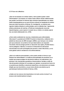 Futuro de la Medicina, Sue&ntilde;o y Nanotecnolog&iacute;a