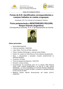 Caso Roque Montenegro Rold&aacute;n: Hallazgos en la costa uruguaya
