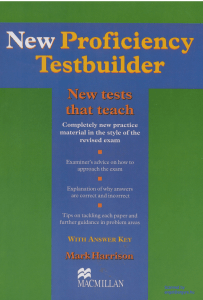 New Proficiency Testbuilder: English Exam Practice & Advice