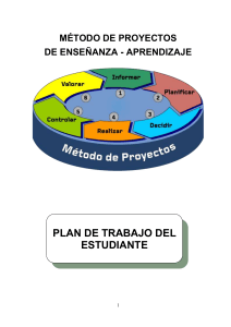Plan de Trabajo del Estudiante: Método de Proyectos
