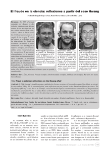 Fraude en la ciencia: reflexiones sobre el caso Hwang