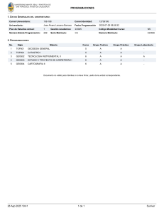 Programaci&oacute;n Acad&eacute;mica Universitaria - San Francisco Xavier