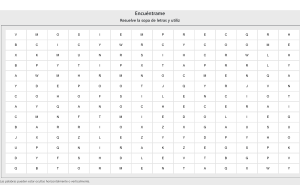 Hiszpańska Sopa de Letras: Znajdź Słowa - Ćwicz Słownictwo