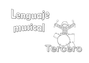 Lenguaje Musical 3&ordm; Primaria: Fichas de Ritmo, Notas y Compases