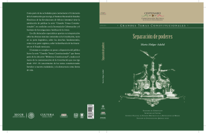 Separaci&oacute;n de Poderes: Grandes Temas Constitucionales - Mario Melgar Adalid