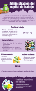 Administración del Capital de Trabajo: Infografía