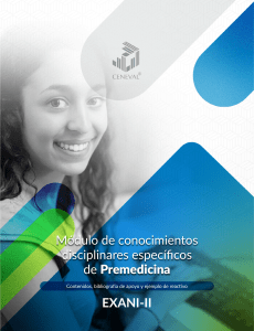 M&oacute;dulo de Premedicina EXANI-II: Gu&iacute;a de Estudio y Pr&aacute;ctica
