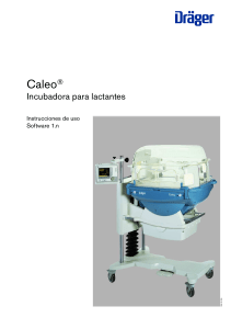 Dr&auml;ger Caleo Incubator - User manual (es)