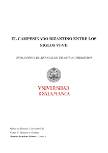 Campesinado Bizantino: Evolución en el Estado Temático (S. VI-VII)
