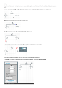 CircuitLab Bode Plot Tutorial: Filter & Amplifier Simulation