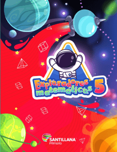 Exploradores Matem&aacute;ticos 5 - Libro de Texto de Primaria Santillana