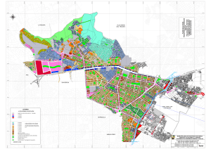 Plan de Alturas Santiago de Surco | Zonificaci&oacute;n Urbana