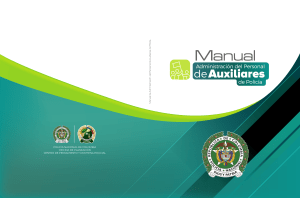 Manual Administración Personal Auxiliares de Policía Colombia