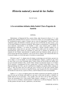 Historia Natural y Moral de las Indias - Jos&eacute; de Acosta