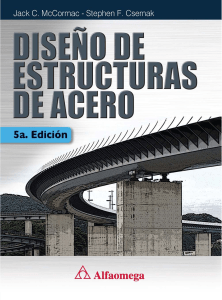 Dise&ntilde;o de Estructuras de Acero - McCormac/Csernak (5a Edici&oacute;n)
