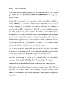 Procedimiento del Ministerio P&uacute;blico en Encubrimiento por Receptaci&oacute;n