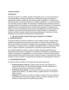 Toque de Dedos en Voleibol: T&eacute;cnica y Estrategia