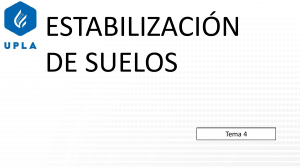 Estabilizaci&oacute;n de Suelos: M&eacute;todos y Aplicaciones en Ingenier&iacute;a Civil