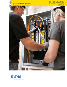 Bussmann Series Circuit Protection Catalog: Fuses & Sizing Guide (2018)