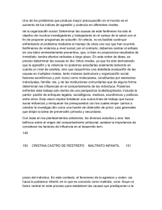 Agresión, Violencia y Maltrato Infantil: Análisis Psicológico