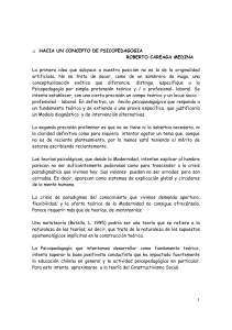 Hacia un Concepto de Psicopedagog&iacute;a: Fundamentos Te&oacute;ricos y Praxis