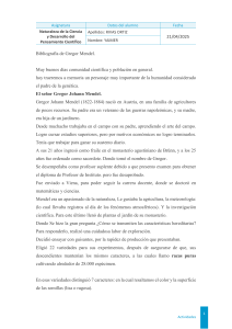 Gregor Mendel: Padre de la Gen&eacute;tica y sus Leyes Fundamentales