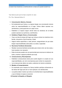 Fomentar Cooperaci&oacute;n Familiar en Tareas Dom&eacute;sticas: Gu&iacute;a para Padres