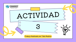 Cuestionario para la madre: Embarazo y Desarrollo Infantil - Actividad 3