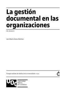 GestionDocumental Modulo1 LaGestionDocumentalEnLasOrganizaciones