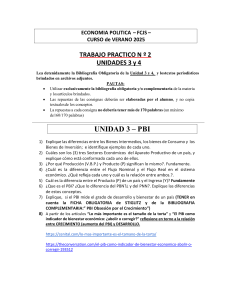 Econom&iacute;a Pol&iacute;tica: Trabajo Pr&aacute;ctico PBI y Sector P&uacute;blico