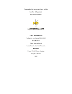 Dramatizaci&oacute;n Revoluci&oacute;n Industrial: Ingenier&iacute;a y Producci&oacute;n Limpia