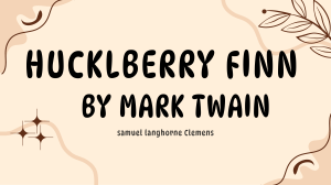 Huckleberry Finn Analysis: Themes & Plot