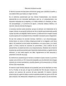 Anorexia Nerviosa: S&iacute;ntomas, Tipos y Factores de Riesgo