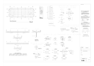 Plano Estructural de Techumbre: Dise&ntilde;o de Estaci&oacute;n de Servicio