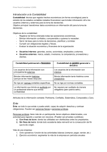 Contabilidad I: Conceptos Fundamentales, Principios y Estados Contables