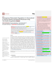 Photocatalytic Degradation of Glucocorticoid in Wastewater using TiO2-Zn(II)-Clinoptilolite