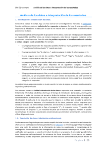 An&aacute;lisis de Datos e Interpretaci&oacute;n de Resultados