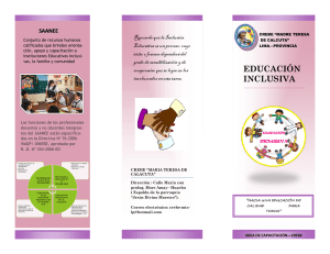 Educaci&oacute;n Inclusiva: Recursos y Estrategias para Instituciones